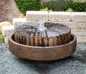 Henri Studio Modern Millstone Fountain