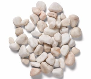 Kelkay Coral White Pebbles (Bulk Bag)