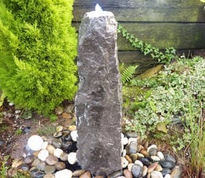 Black Limestone 100cm Feature