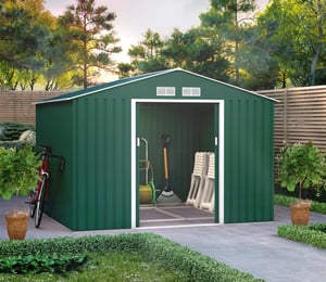 Lotus Sheds Orion 9 x 8 ft Apex Metal Shed