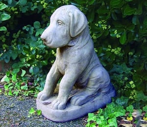 Lucas Stone Great Dane Puppy Ornament