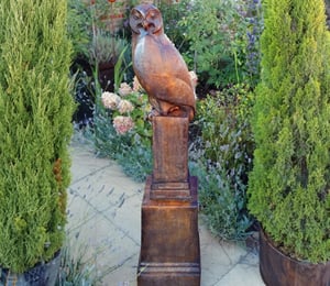 Lucas Stone Owl Ornament