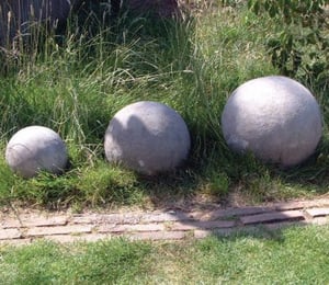 Lucas Stone Sphere Ornaments
