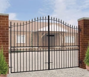 Made To Measure Burbage Corfe Tall Arched Double Gate