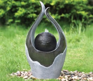 Orion Bubbling Sphere Water Feature