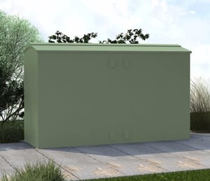 Outbox Secure 5 x 10 ft Metal Shed