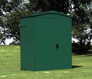 Outbox Secure 5 x 4 ft Metal Shed