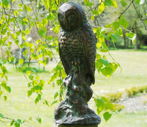 Owl Metal Garden Ornament
