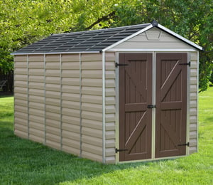 Palram Canopia Skylight Tan 6 x 12 ft Polycarbonate Shed
