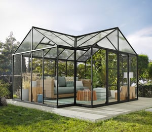 Palram Canopia Triomphe 15 x 13 ft Greenhouse Chalet