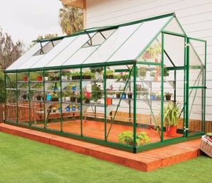 Palram Canopia Hybrid 6 x 14 ft Green Greenhouse
