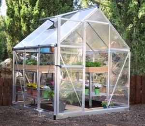 Palram Canopia Hybrid 6 x 6 ft Greenhouse