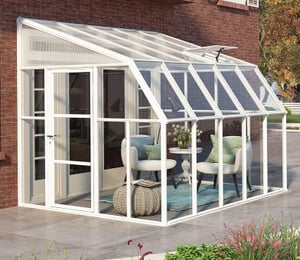 Palram Canopia Rion 8 x 10 ft Lean To Conservatory