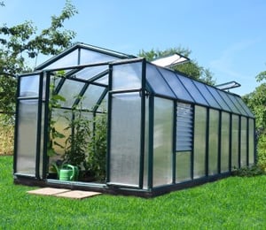 Palram Canopia Rion Hobby Gardener 8 x 16 ft Greenhouse