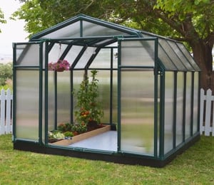Palram Canopia Rion Hobby Gardener 8 x 8 ft Greenhouse