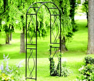 Panacea Curve Metal Garden Arch