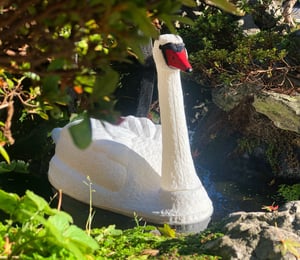 PondXpert Large Ornamental Floating Swan