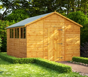 Power 10 x 14 ft Apex Shed