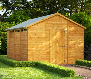 Power 10 x 14 ft Security Apex Shed