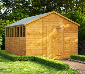 Power 10 x 16 ft Apex Shed