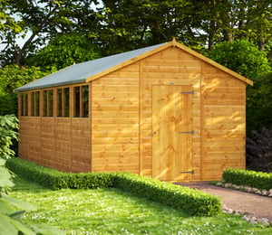 Power 10 x 20 ft Apex Shed