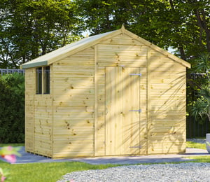 Power 10 x 6 ft Premium Apex Shed