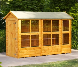 Power 4 x 10 ft Apex Potting Shed