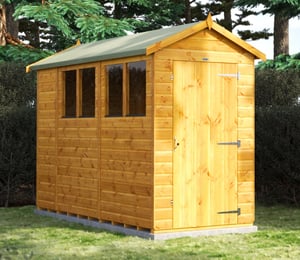 Power 4 x 10 ft Apex Shed