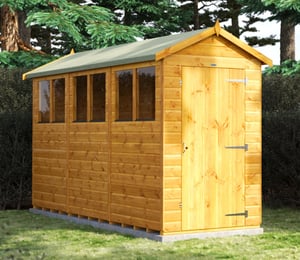 Power 4 x 12 ft Apex Shed