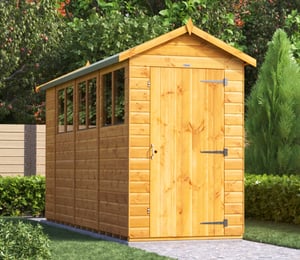 Power 4 x 14 ft Apex Shed