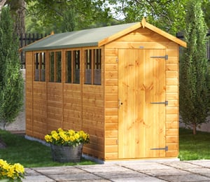 Power 4 x 18 ft Apex Shed