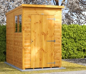 Power 4 x 8 ft Pent Shed