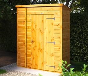 Power 5 x 2 ft Pent Tool Shed