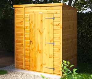 Power 5 x 4 ft Pent Tool Shed