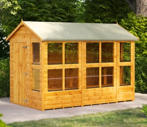Power 6 x 10 ft Apex Potting Shed