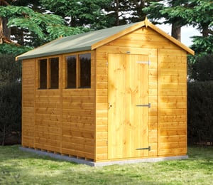Power 6 x 10 ft Apex Shed