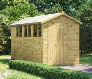 Power 6 x 14 ft Premium Apex Shed