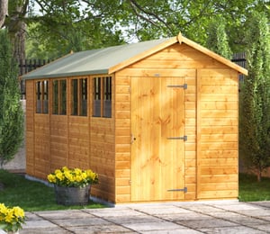 Power 6 x 18 ft Apex Shed