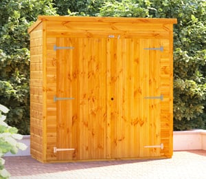 Power 6 x 3 ft Pent Storage Shed