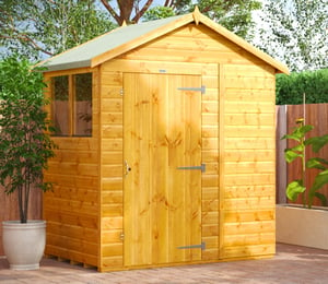 Power 6 x 4 ft Apex Shed