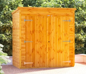 Power 6 x 4 ft Pent Storage Shed