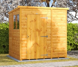 Power 6 x 6 ft Pent Shed