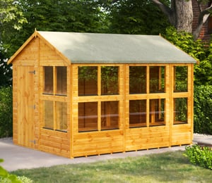 Power 8  x 10 ft Apex Potting Shed