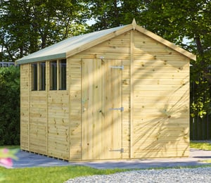 Power 8 x 10 ft Premium Apex Shed