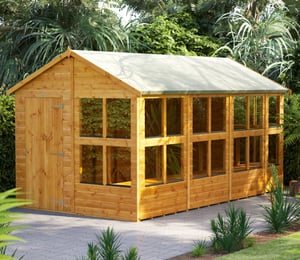Power 8  x 14 ft Apex Potting Shed