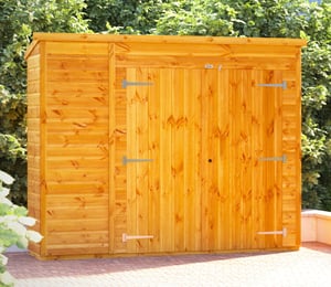 Power 8 x 2 ft Pent Storage Shed