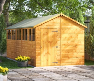 Power 8 x 20 ft Apex Shed