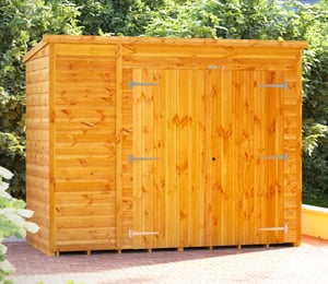 Power 8 x 4 ft Pent Storage Shed