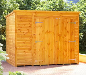 Power 8 x 6 ft Pent Storage Shed