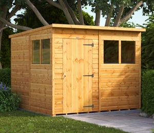 Power 8 x 8 ft Pent Shed